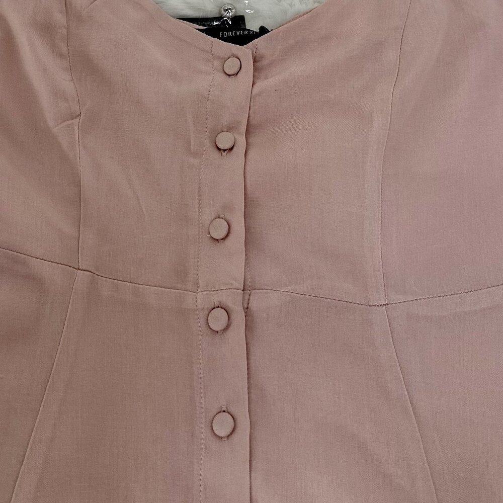Forever 21 Women’s Woven Blush Dress - Picture 6 of 13